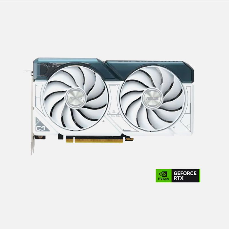 GPU RTX 4060TI 8GB OC ASUS DUAL WHITE